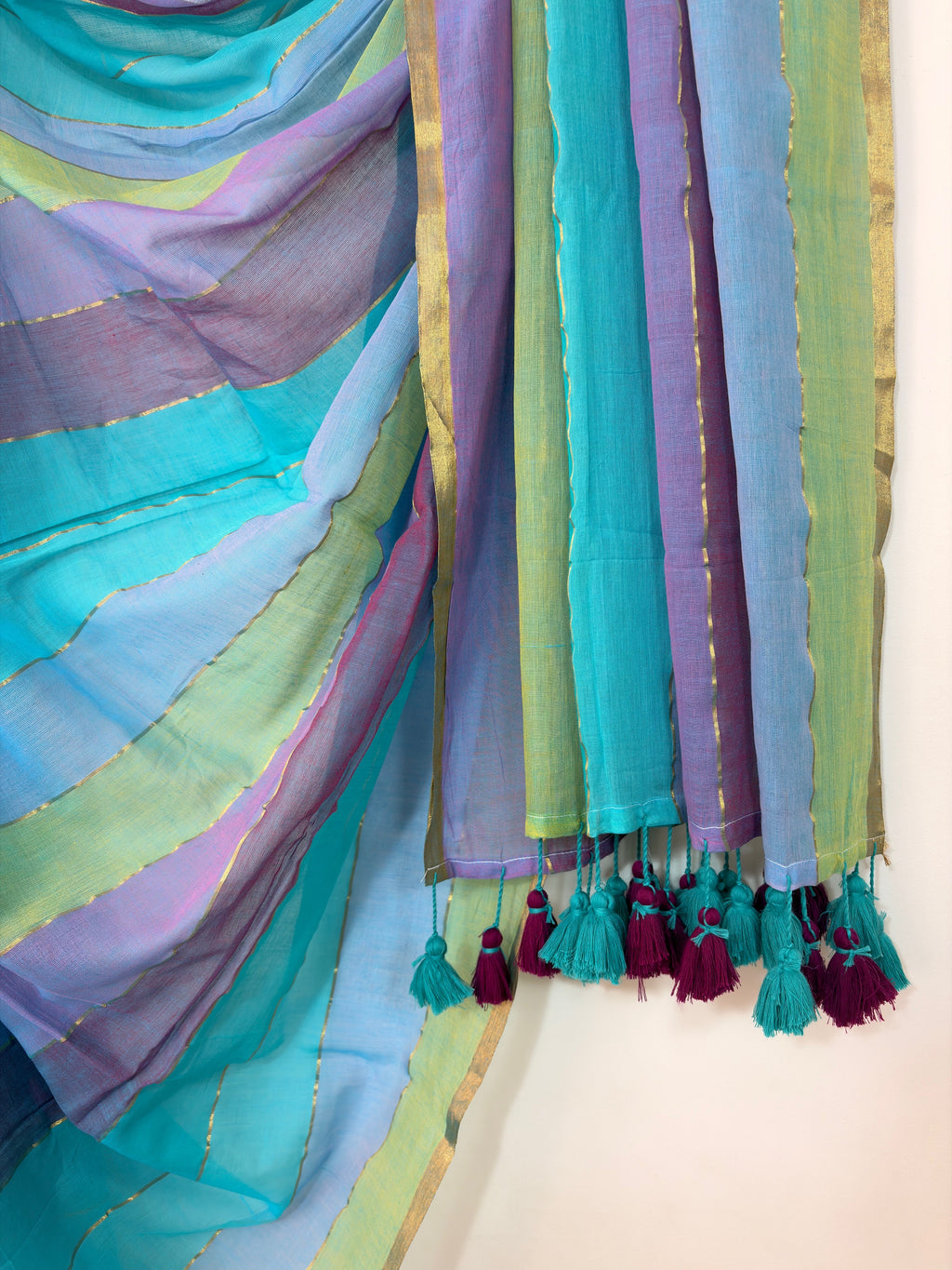 Dhara - Multicolored Mul cotton