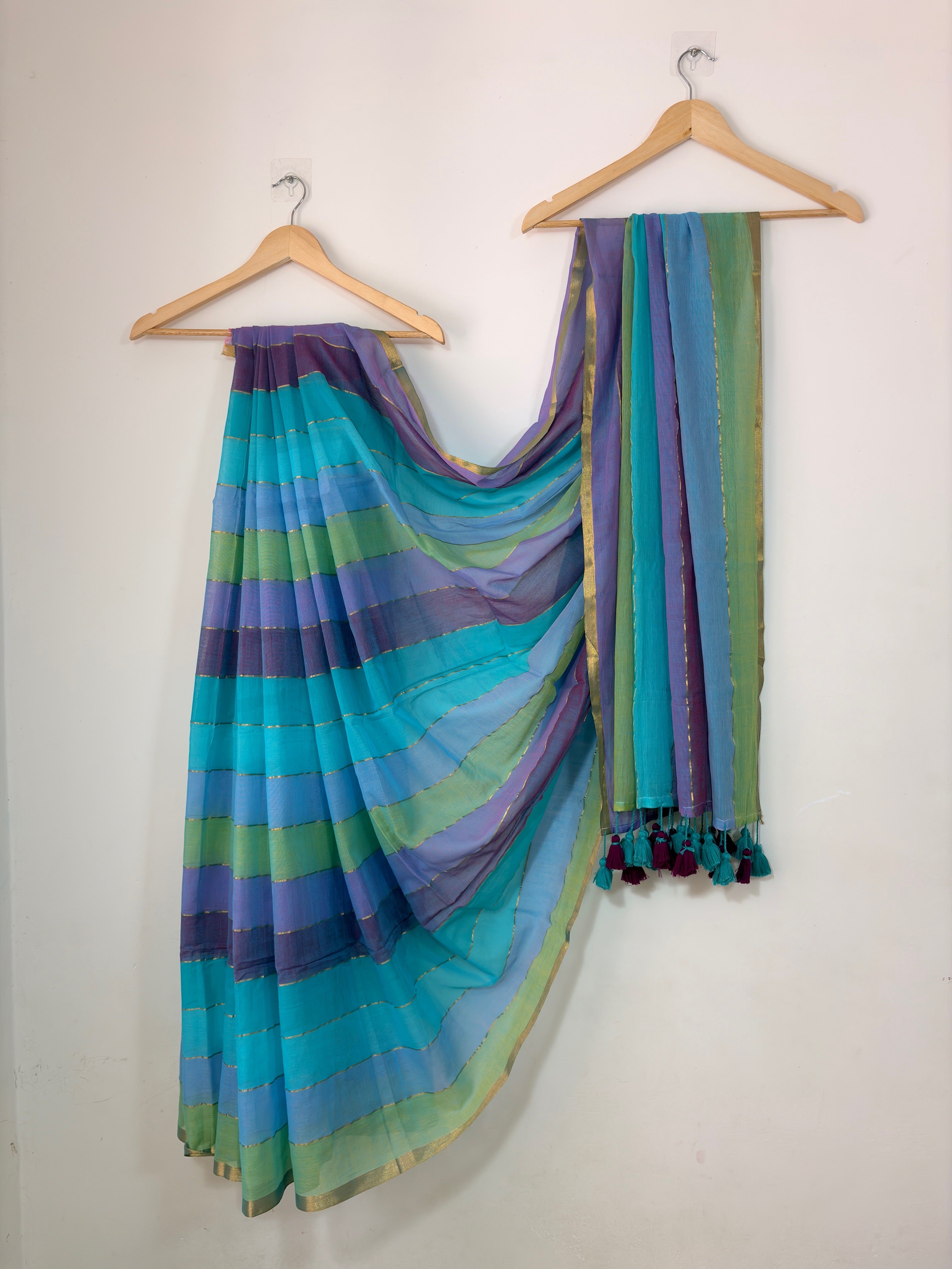 Dhara - Multicolored Mul cotton