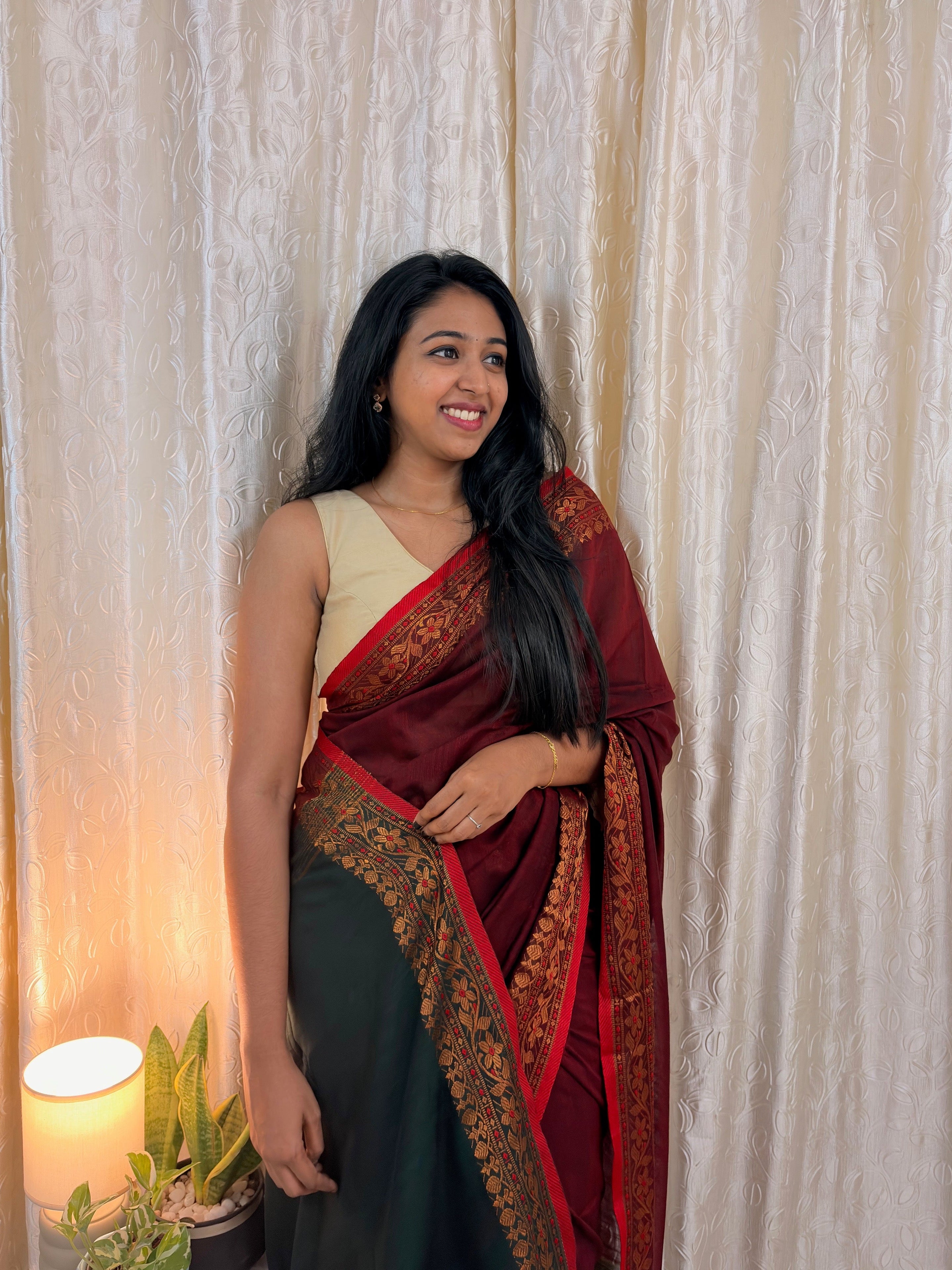 Kalika - Cotton Silk saree